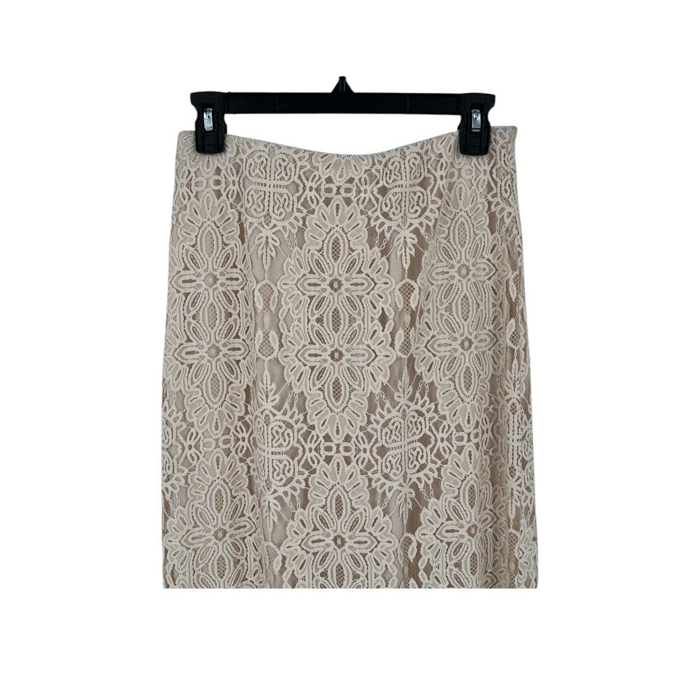 Parker skirt The Kiley lace off white size 2 - Picture 3 of 6